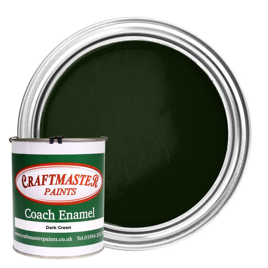 Craftmaster Coach Enamel Boat Paint in Dark Green (1 Litre) PA-618