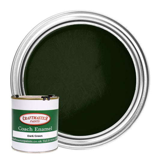 Craftmaster Coach Enamel Boat Paint in Dark Green (500ml) PA-619
