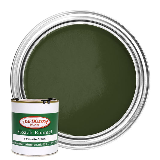 Craftmaster Coach Enamel Boat Paint in Favourite Green (500ml) PA-623