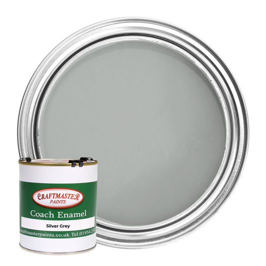 Craftmaster Coach Enamel Boat Paint in Silver Grey (500ml) PA-641