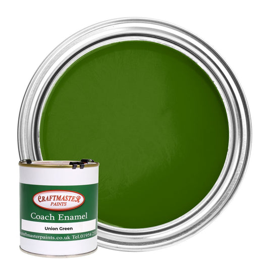 Craftmaster Coach Enamel Boat Paint in Union Green (500ml) PA-645