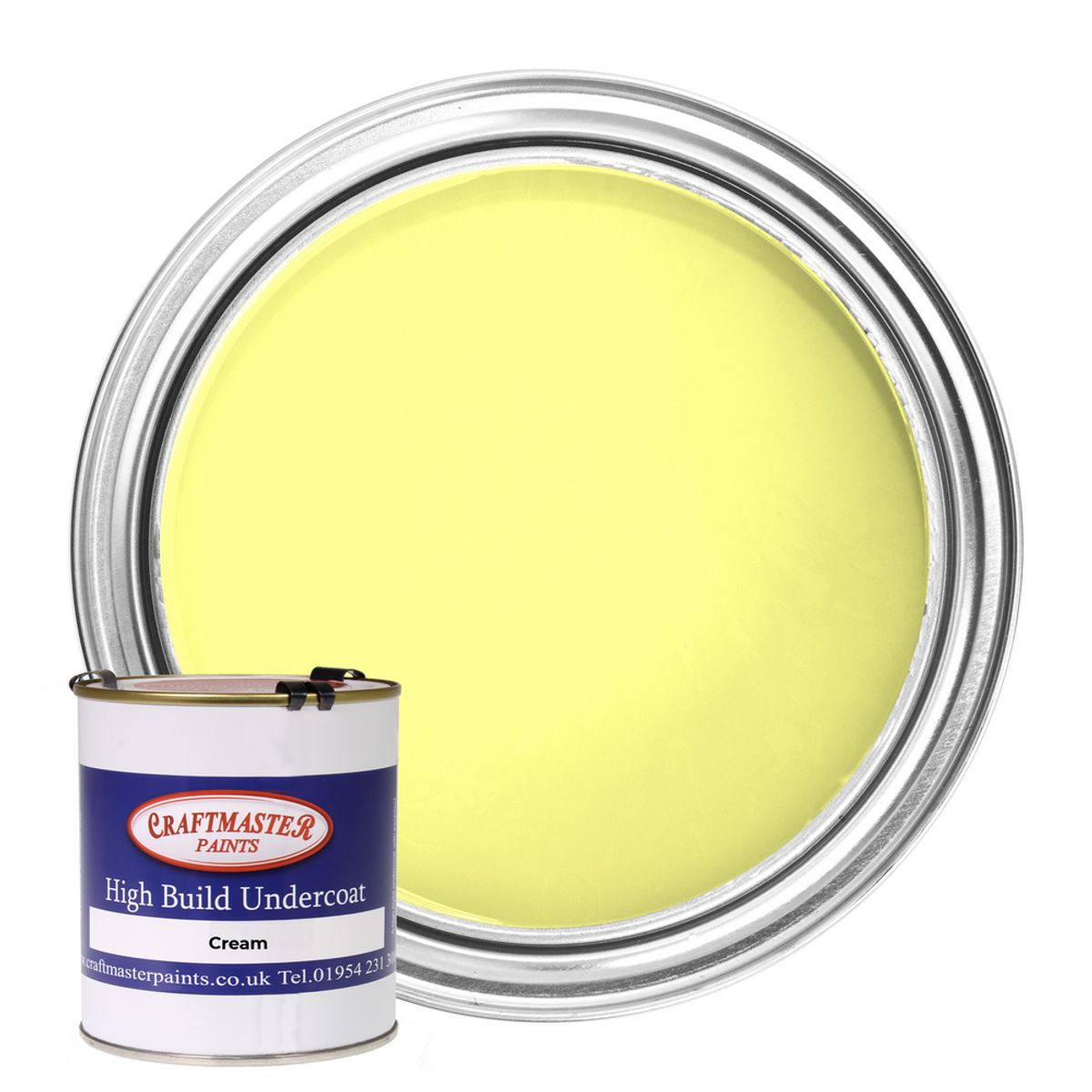 Craftmaster Undercoat Boat Paint in Cream (500ml) PA-651