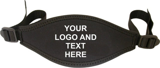 Beaver Black Personalised Adjustable Mask Strap