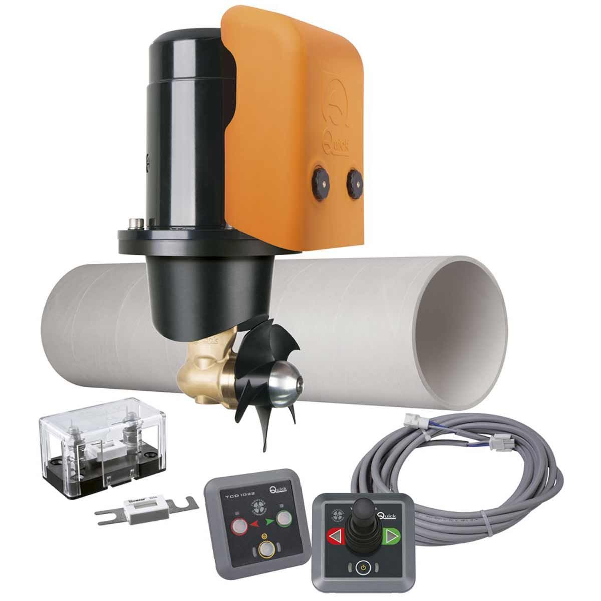 Quick BTQ140 Thruster Kit with Joystick Panel (30Kgf / 12V / 1.5kW) Q-BTQD1400301K02