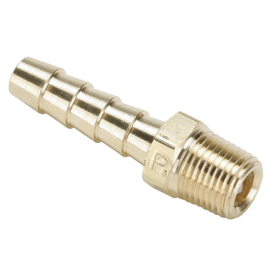 Racor Hose Tail Connector 1/4"NPTM To 1/4" Hose RAC-125HBL-4-4