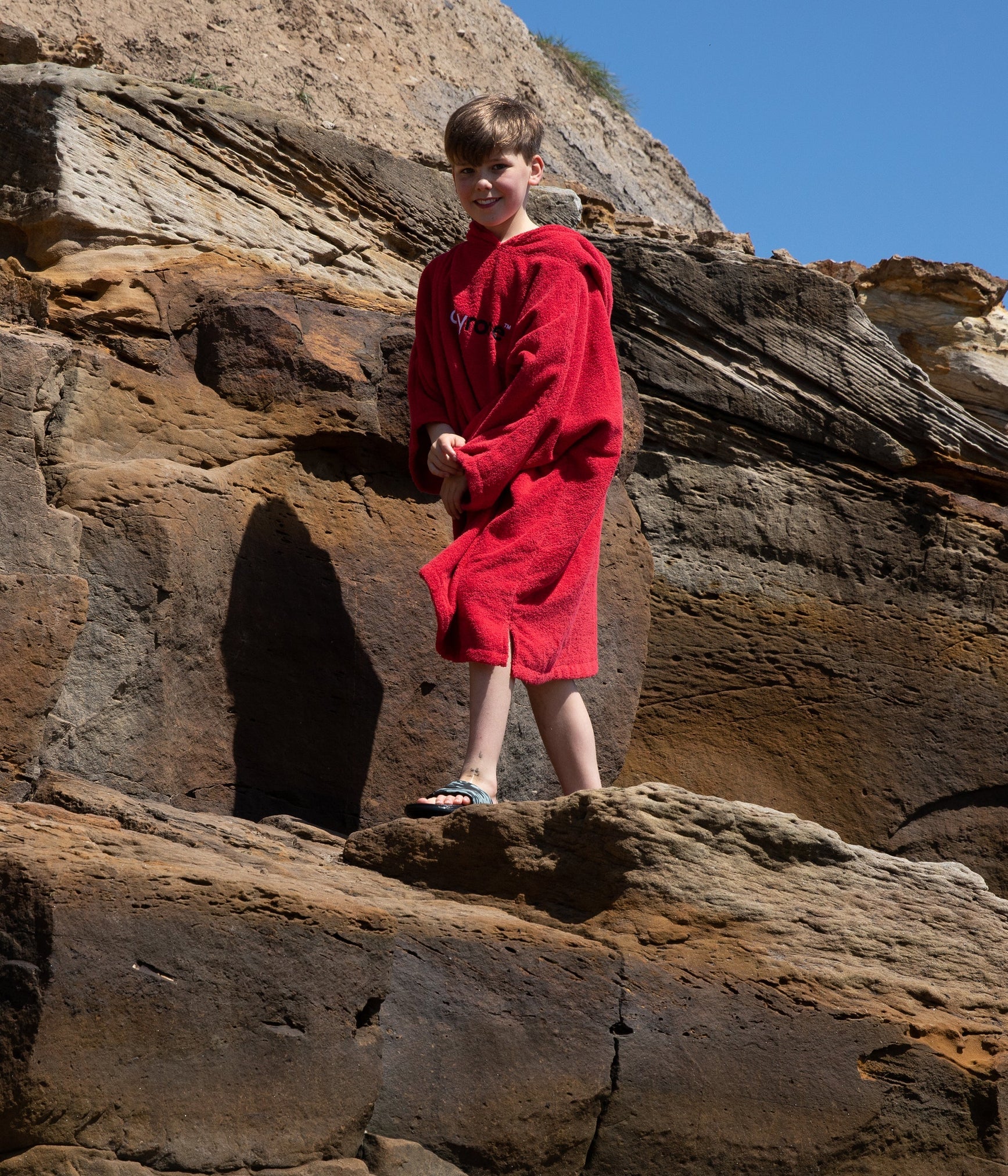 Dryrobe Kids Organic Cotton Towel Robe - waterworldsports.co.uk