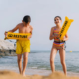 Restube Beach Self Inflating Safety Buoy for Open Water - waterworldsports.co.uk