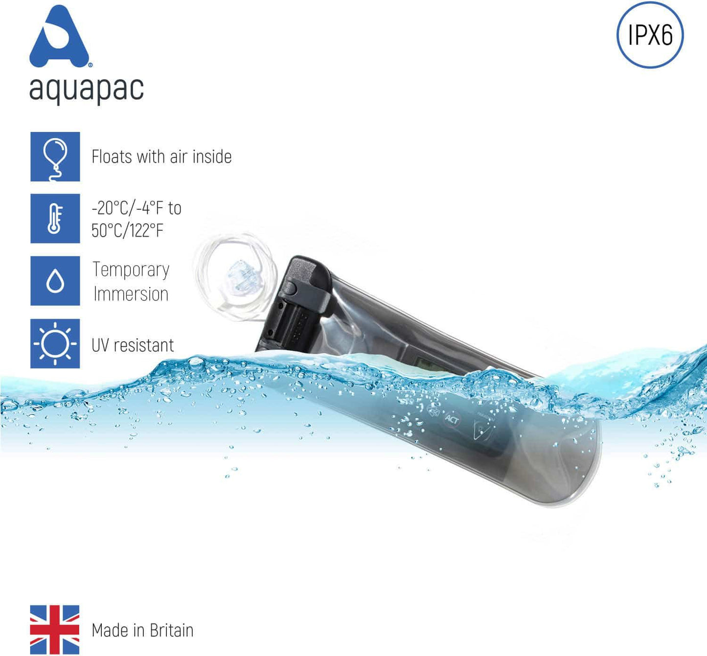 Aquapac Insulin Pump Case - waterworldsports.co.uk