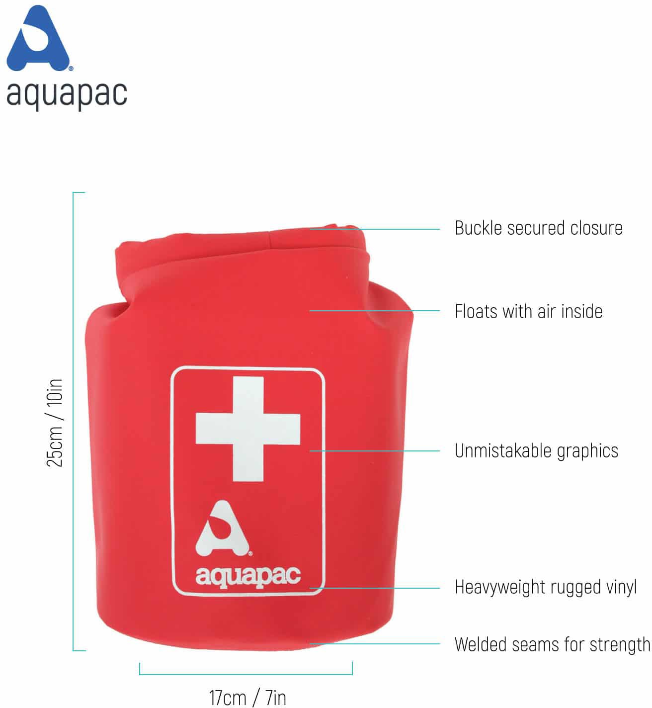 Aquapac First Aid 3L Kitbag (IPX6) - waterworldsports.co.uk