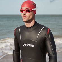 ZONE3 Attack Swim Goggles Black/Grey - waterworldsports.co.uk