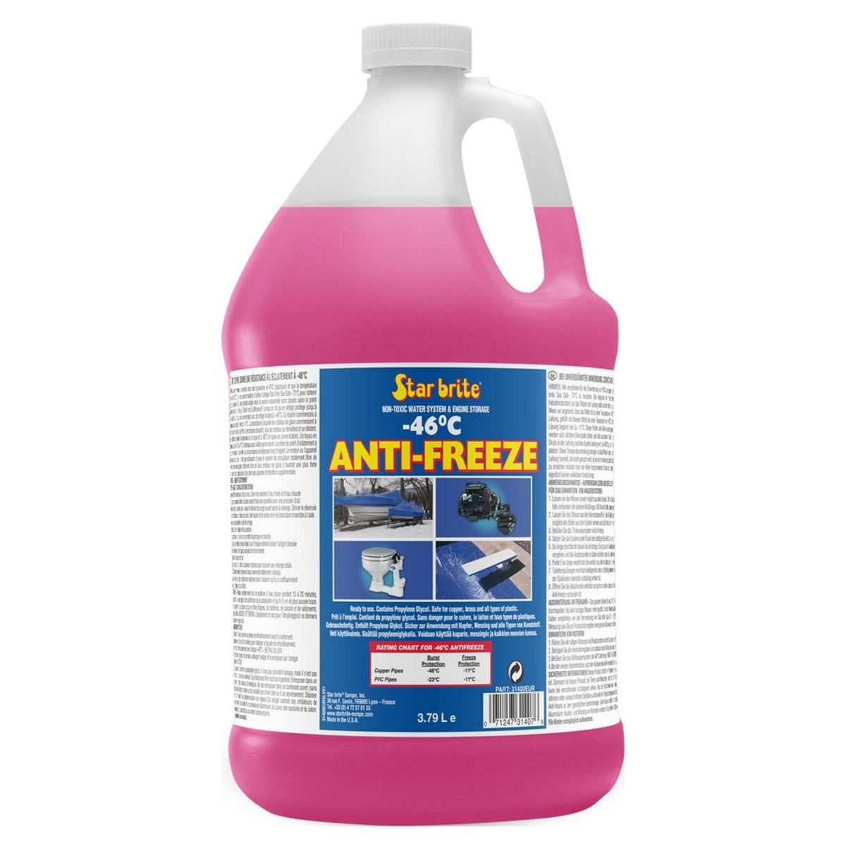 Star brite Premium Antifreeze (3.78 Litres / Non Toxic) SB-300