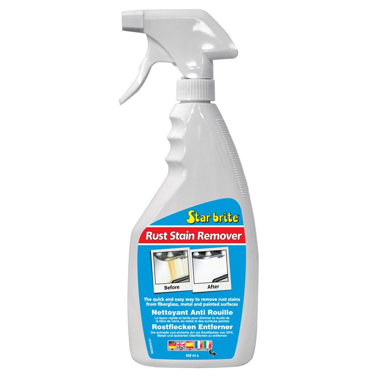 Star brite Rust Stain Remover (650ml Spray Bottle) SB-824