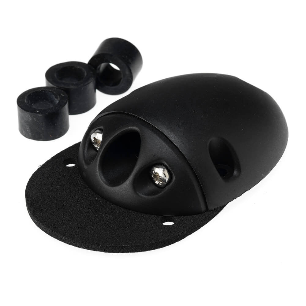 Index Marine SE6B Waterproof Side Entry Cable Gland - Black Plastic