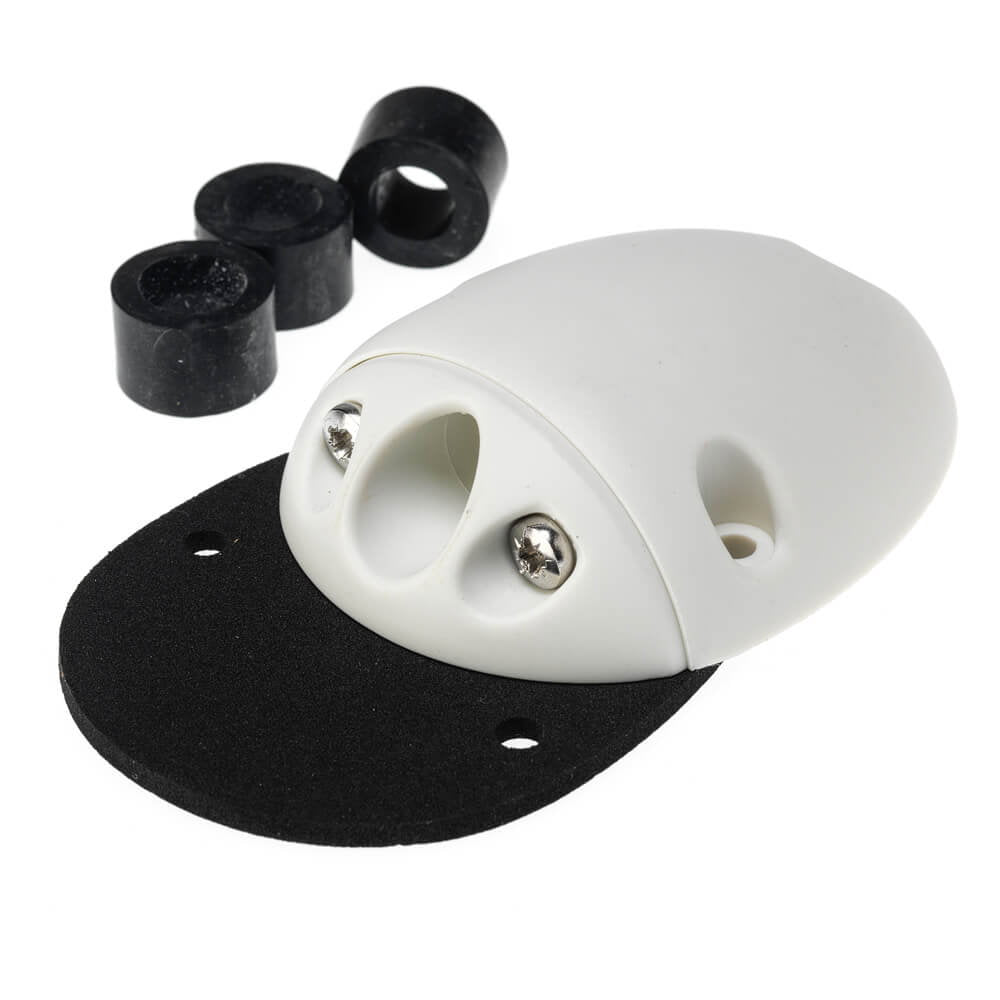Index Marine SE6 Waterproof Side Entry Cable Gland - White Plastic