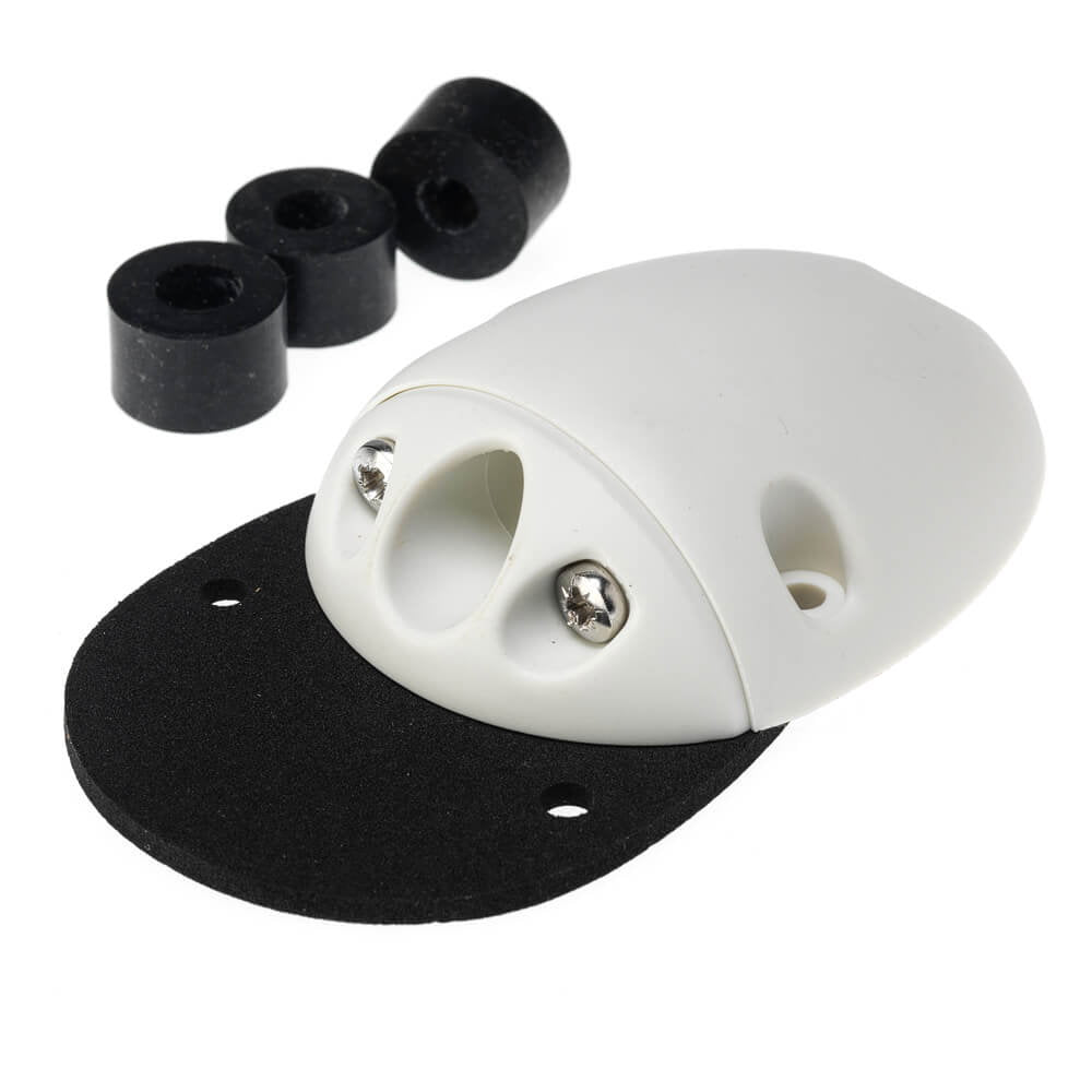 Index Marine SE5 Waterproof Side Entry Cable Gland - White Plastic