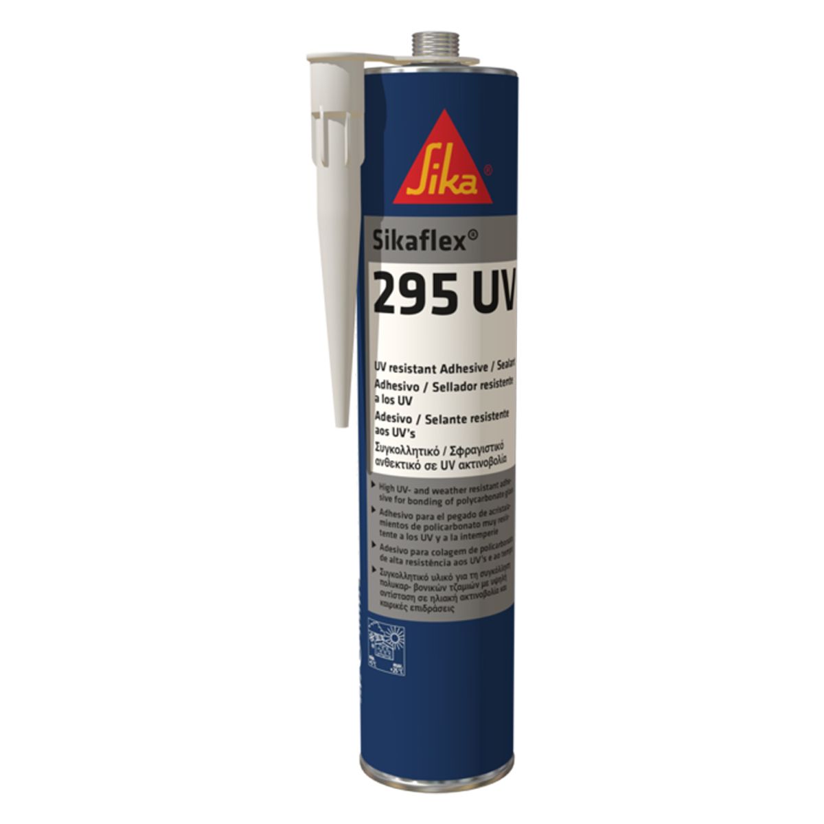 Sikaflex 295UV Glazing Adhesive & Exterior Sealant (300ml / Black) SK-166791