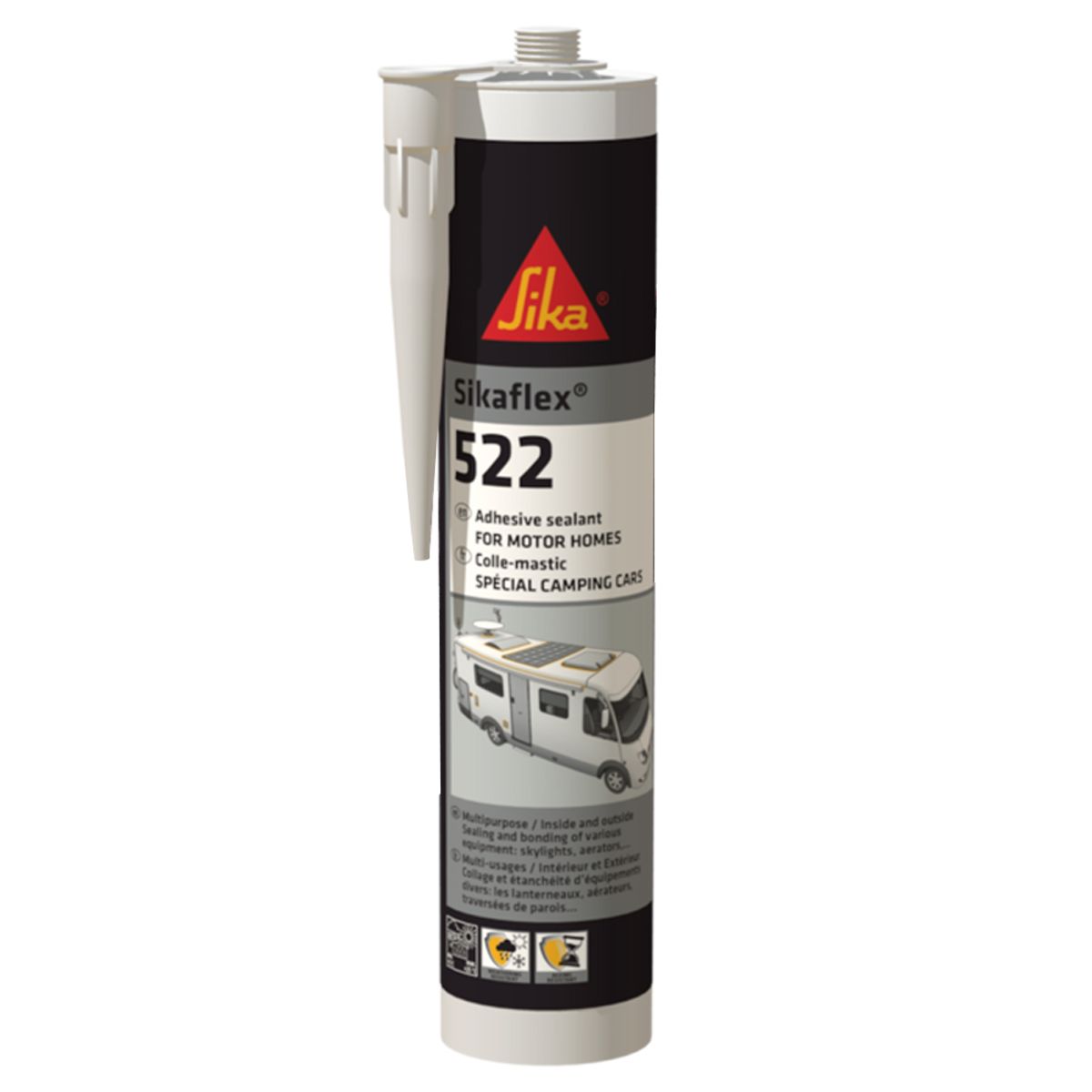 Sikaflex 522 Caravan & Motorhome STP Adhesive/Sealant (300ml / White) SK-634863