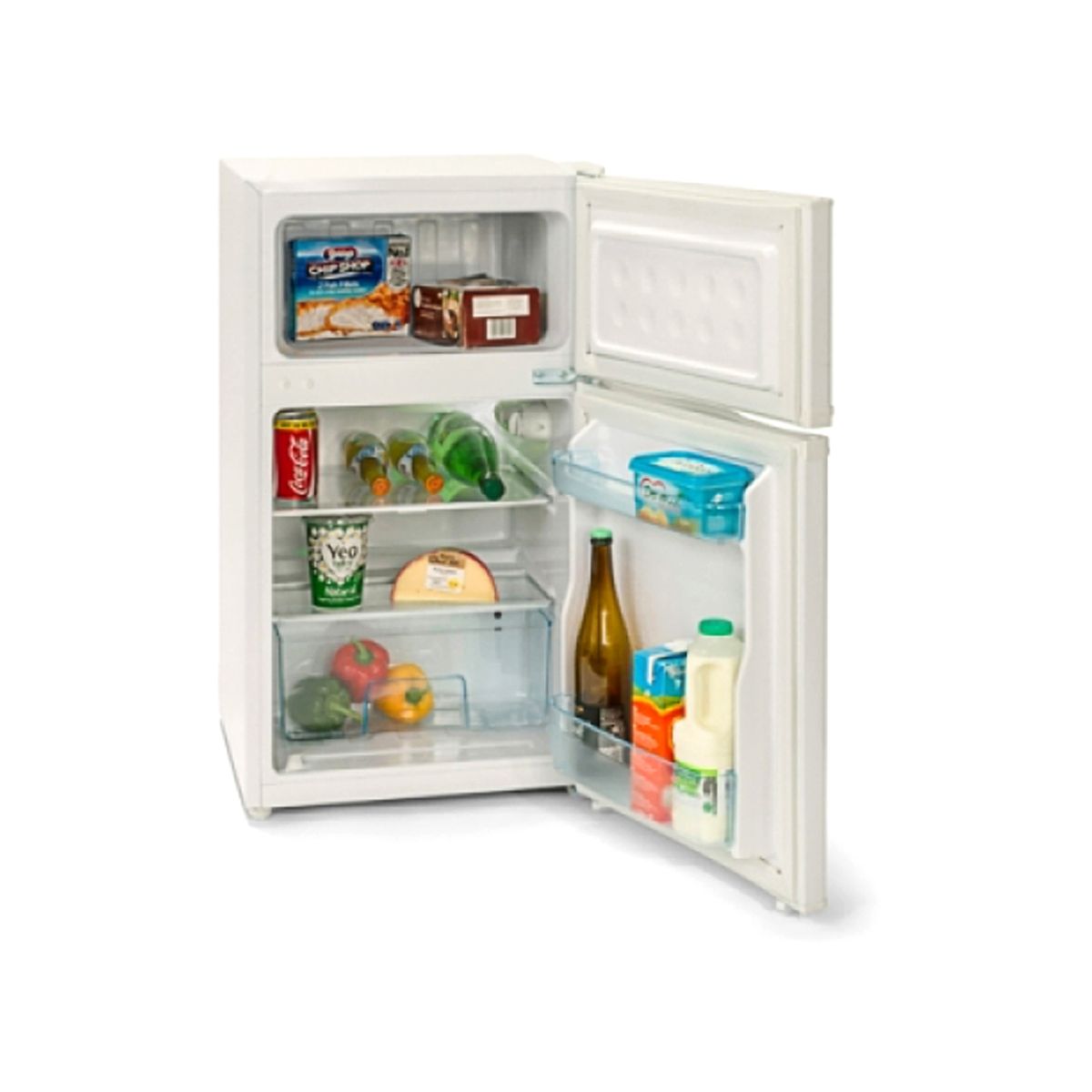 Shoreline Fridge Freezer 2-Star (49L & 22L / White / 12V & 24V)