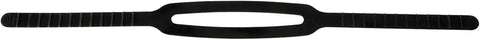 Beaver Black Silicone Mask Strap