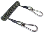 Beaver Stainless Steel Carabiner Cable Spring Line