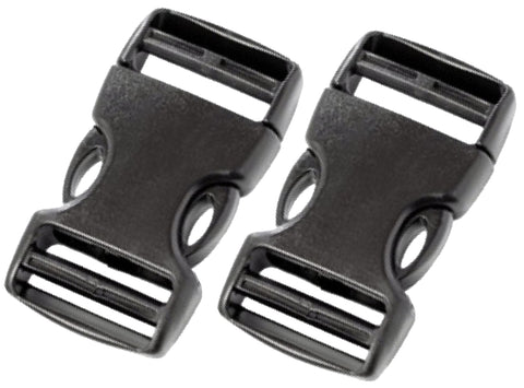 Beaver Pair of 25mm Side Release Buckles - HS CODE - 	3926909090	  C.O.O. - 	GB