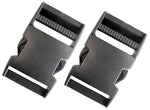 Beaver Pair of 40mm Side Release Buckles - HS CODE - 	3926909090	  C.O.O. - 	GB