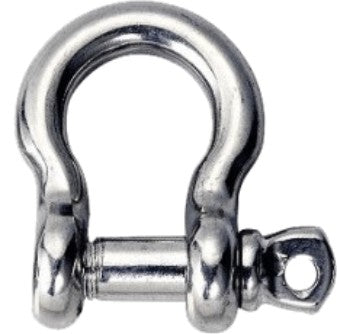 Beaver Large Stainless Steel Bow Shackle