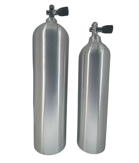 Scubatech 80cuft Brushed Aluminium Cylinder
