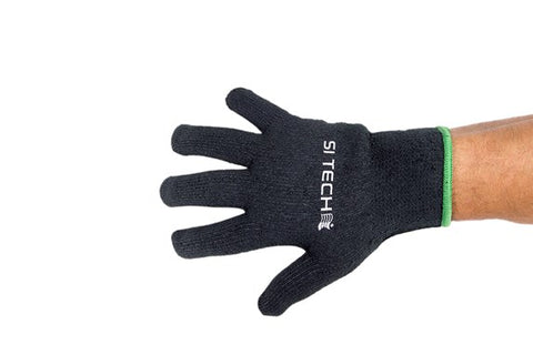 SiTech Kleven Inner glove, grey/black, hollow fiber - M - pair