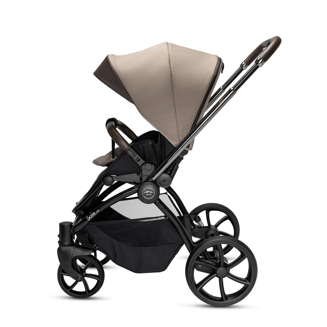 Noordi Sole V3 3in1 with Travel Carrier Car Seat, Artic Mink