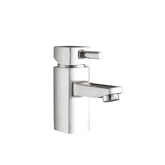 AG Forme Mono Basin Mixer Tap with Push Waste in Chrome