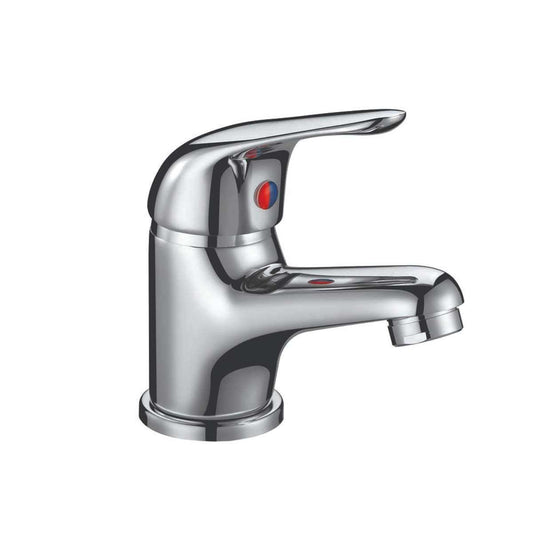 AG Tidy Mono Basin Mixer Tap with 40mm Push Waste in Chrome