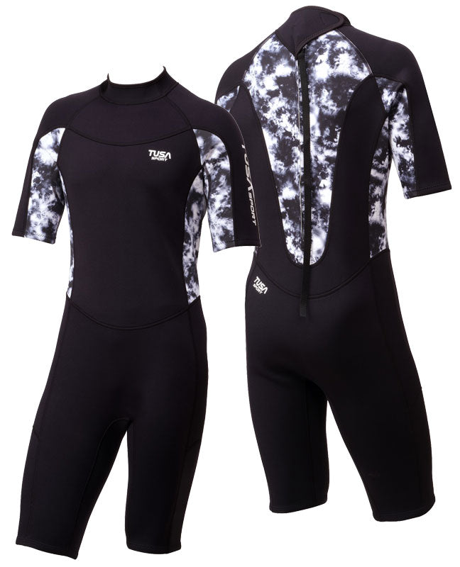 TUSA SPORT UA5306 2mm Shorty Wetsuit (Mens) - waterworldsports.co.uk