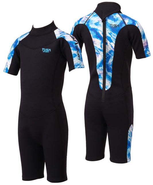 TUSA SPORT UA5308 2mm Shorty Wetsuit (Youth) - waterworldsports.co.uk