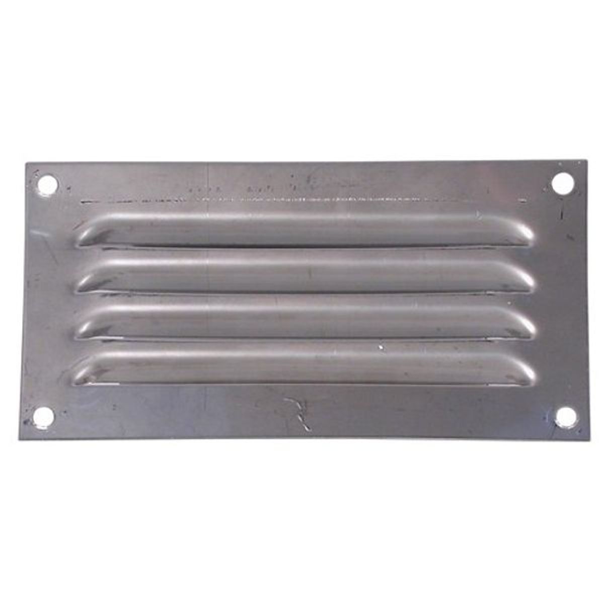 Hooded Louvre Vent Polished Stainless Steel (6" x 3") V80183PSS