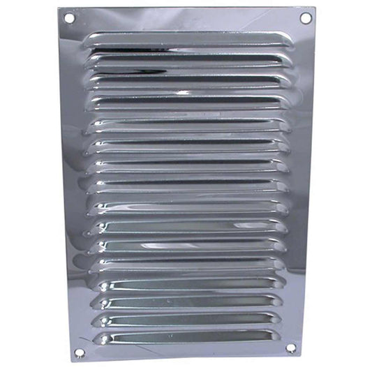 Hooded Louvre Vent Chrome Plated (6" x 9") V80184CP