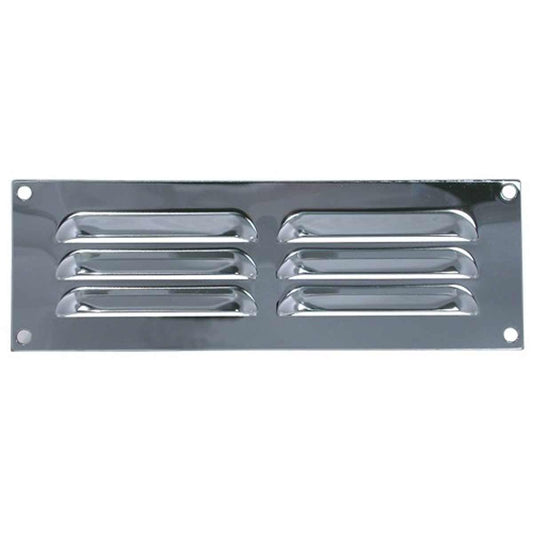Hooded Louvre Vent Chrome Plated (9" x 3") V80188CP