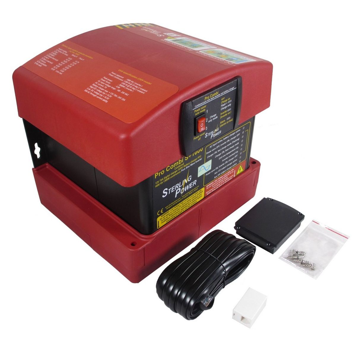Sterling Power Pro-Combi Pure Sine Inverter Charger (1600W / 70A) VL-292
