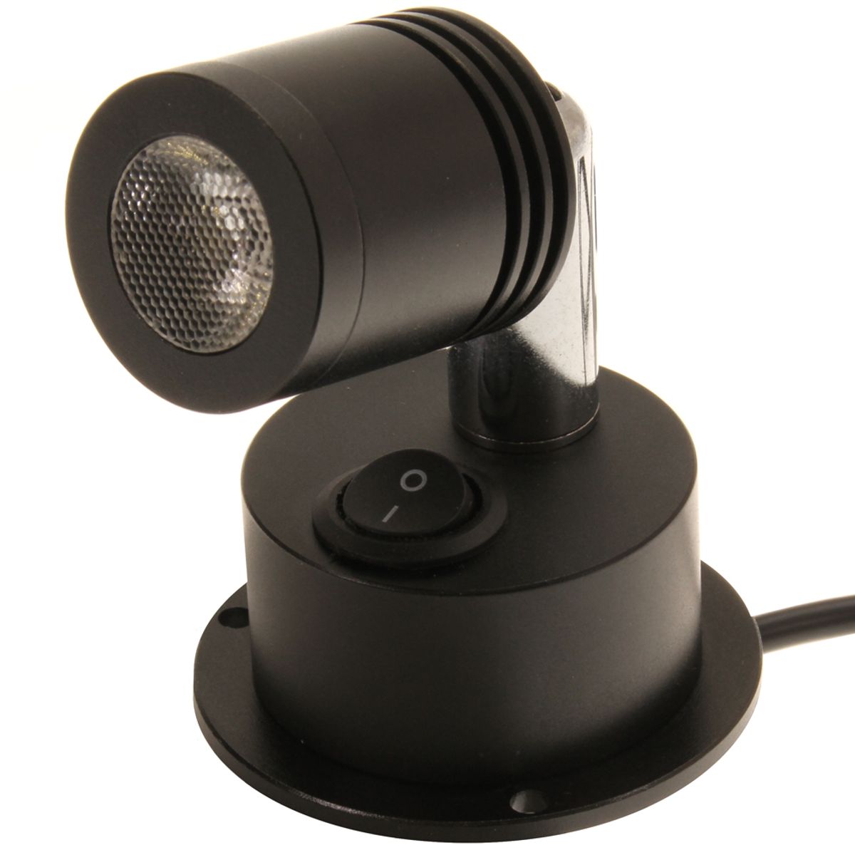 Aten Lighting LED Reading Light Black Cool White VL-616