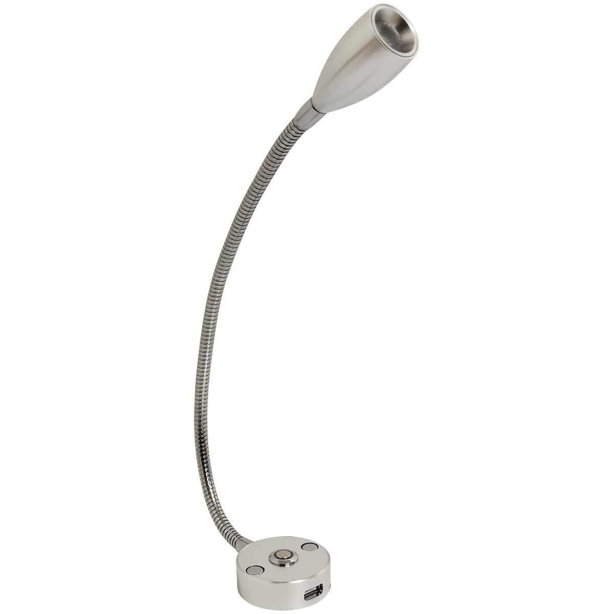 Long Neck Aluminium LED Reading Light (Warm White / Touch Dimmable) VL-746
