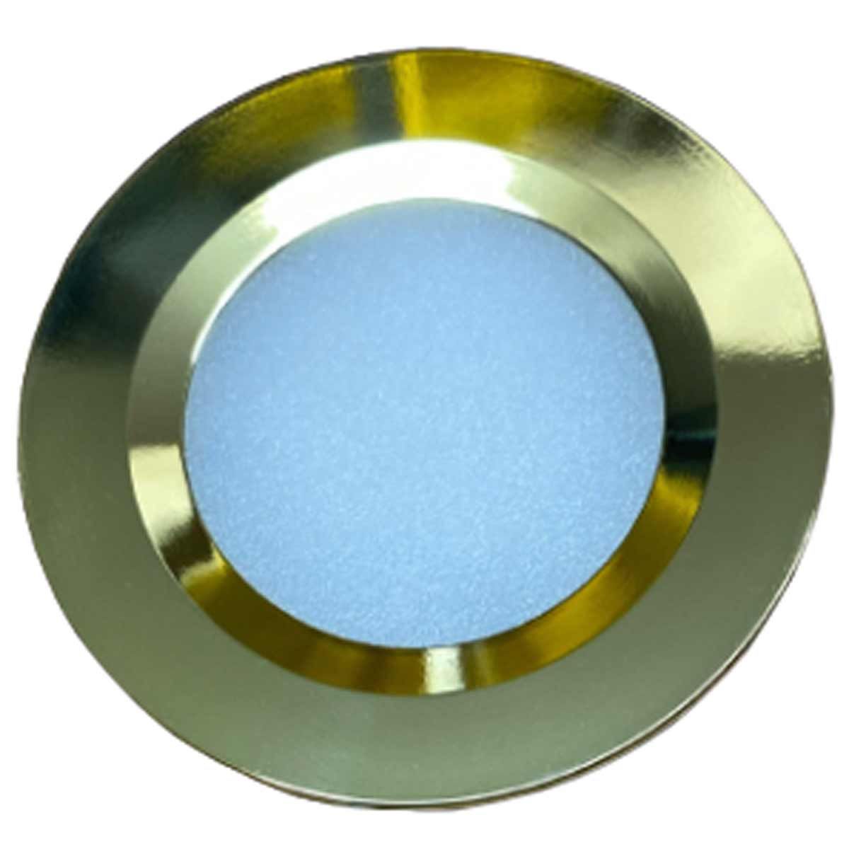 Slim Gold LED Downlight for Recess Mount (Cool White / Touch Dimmable) VL-761