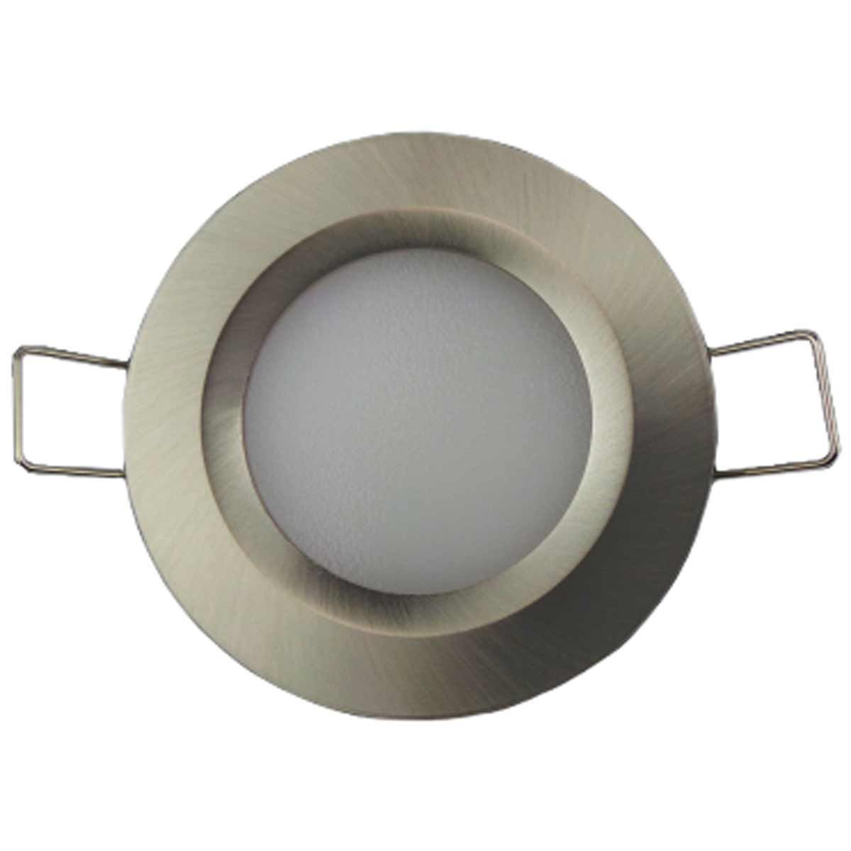 Slim Nickel LED Downlight for Recess Mount (Warm White/Touch Dimmable) VL-762