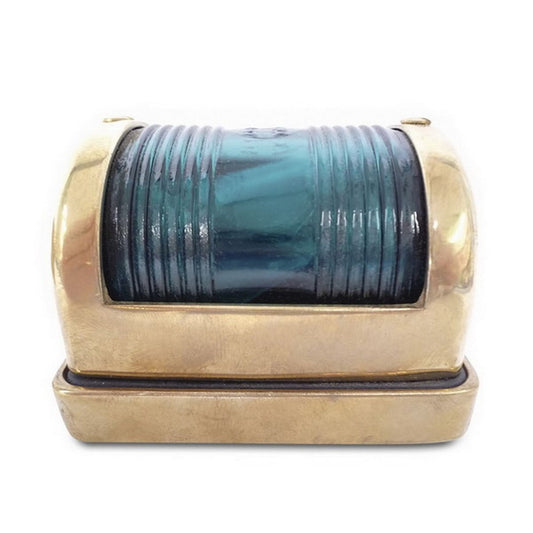 AG Starboard Green Navigation Light (Brass Case / 12V) VN-024