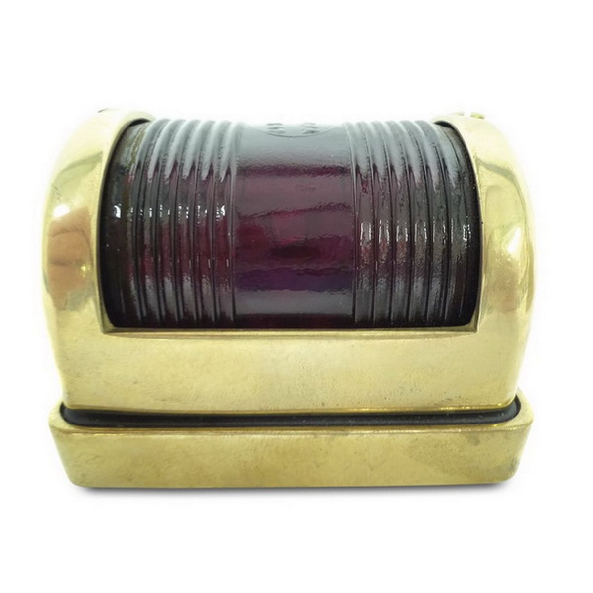 AG Port Red Navigation Light (Brass Case / 12V) VN-025