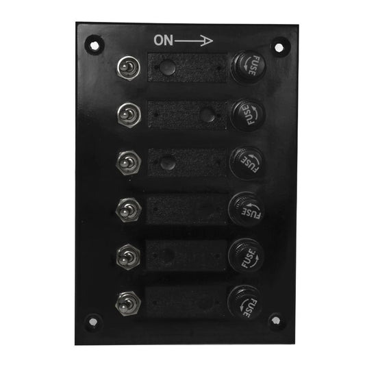 AAA 12V 6 Gang Fuse Switch Panel (10060)