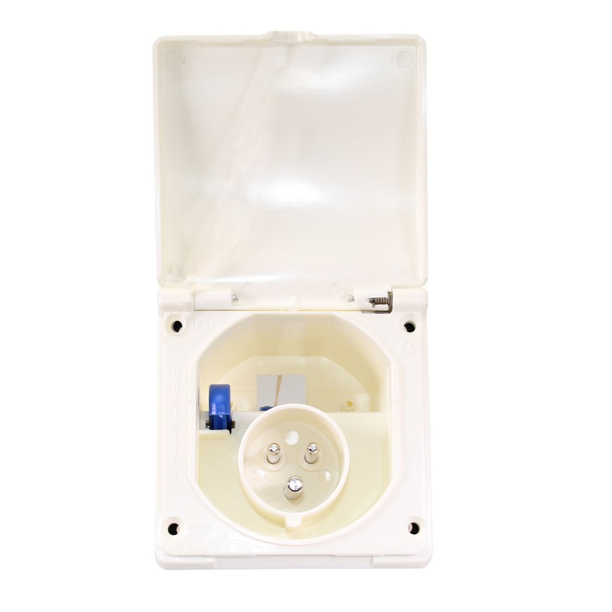 W4 Mains Inlet Flush Mount with Cover (230V / 16A) VS-094