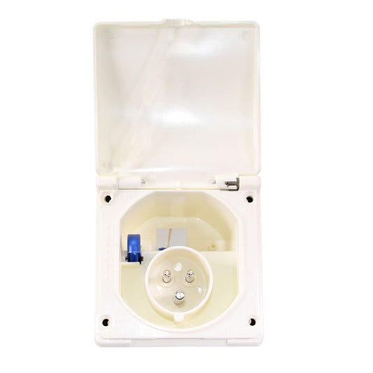 W4 Mains Inlet Flush Mount with Cover (230V / 16A) VS-094