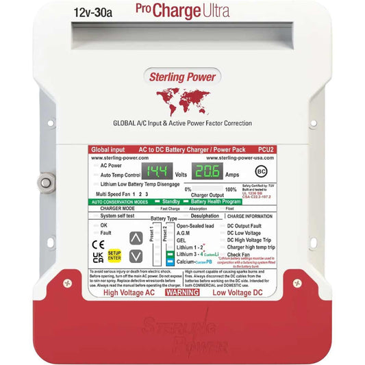 Sterling Power Battery Charger Pro-U (12V / 30A)