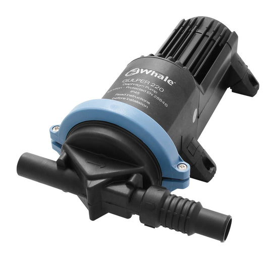 Whale Gulper 220 Shower Drain & Waste Pump (OEM / 12V / 14LPM / 19mm) W-BP1552B