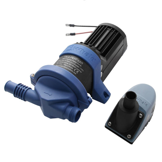 Whale Gulper 320 Waste & Bilge Pump (24V / 19LPM / 19mm or 25mm Hose) W-BP2054
